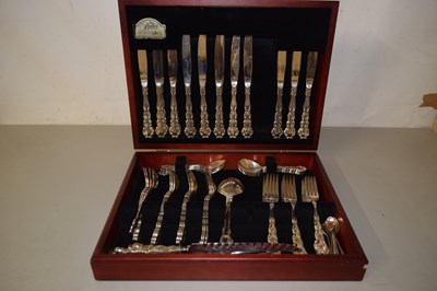 Lot 152 - A canteen of Butler silver plated cutlery