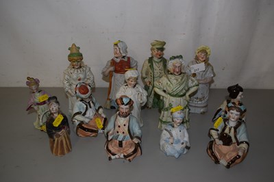 Lot 217 - Group of various nodding head porcelain figures