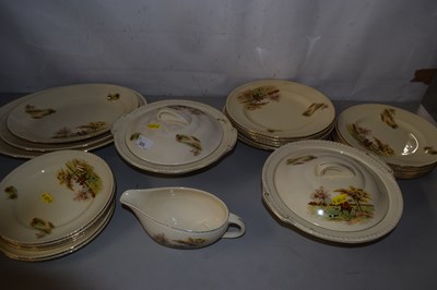 Lot 225 - Quantity of Swinnertons Harvest pattern table...