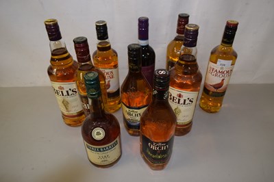 Lot 228 - Eight bottles of various blended Scotch whisky...