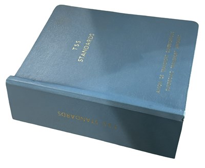 Lot 1035 - AVIATION. TSS STANDARDS. Ring bound handbook,...