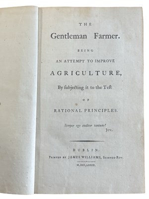 Lot 56 - AGRICULTURE. Kames (Henry Homes, Lord) The...