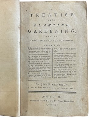 Lot 55 - BOTANY. Kennedy (John) A Treatise upon...