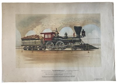Lot 920 - U.S [Railroad]. THE FAMOUS WAR ENGINE "GENERAL"...