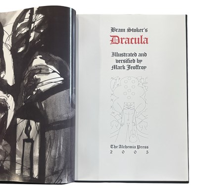 Lot 272 - Bram Stoker's Dracula Illustrated and...