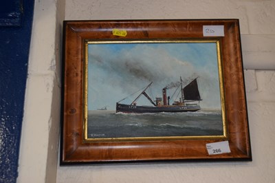 Lot 266 - Joe Crowfoot, study of a Lowestoft fishing...