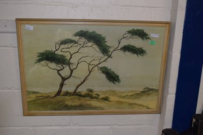 Lot 278 - Coloured print of sand dunes