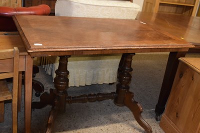 Lot 295 - An early 20th Century rectangular top small...