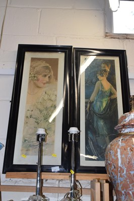 Lot 541 - A pair of early 20th Century style prints