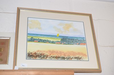 Lot 565 - Landscape watercolour