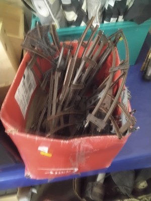 Lot 567 - A box of model train track