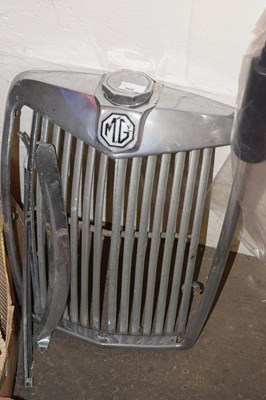 Lot 568 - An MG radiator grill