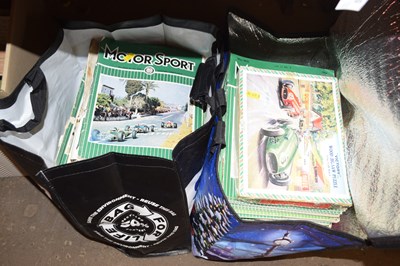 Lot 581 - Two bags of Motorsport magazines