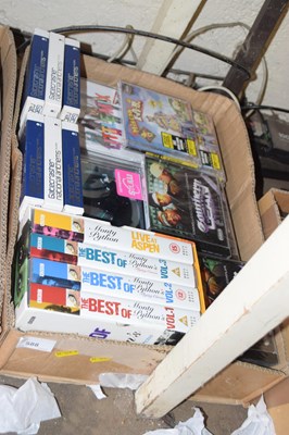 Lot 588 - Box of CD's and VHS