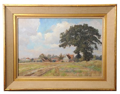 Lot 604 - Geoffrey Burrows (1934-2023), "Lilac Farm",...