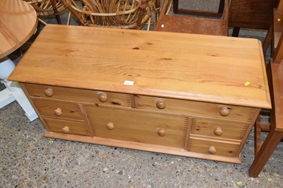 Lot 331 - Modern pine side cabinet