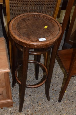 Lot 340 - An early 20th Century bentwood bar stool