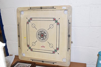 Lot 376 - A Carrom board