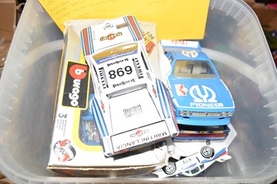 Lot 626 - Quantity of model Lancias
