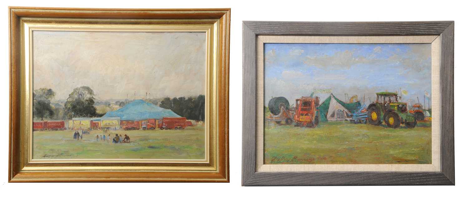 Lot 613 - Geoffrey Burrows (1934-2023), "The Circus in...