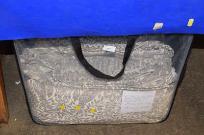 Lot 677 - Two pairs of fully lined curtains
