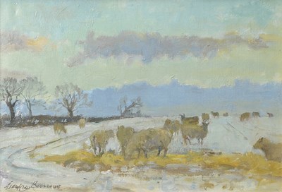 Lot 657 - Geoffrey Burrows (1934-2023), "French Cattle,...