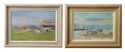 Lot 657 - Geoffrey Burrows (1934-2023), "French Cattle,...