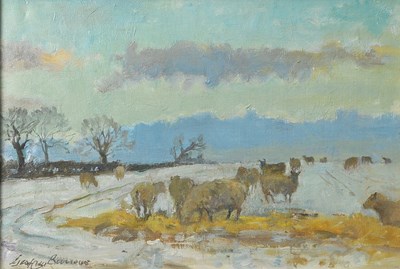 Lot 657 - Geoffrey Burrows (1934-2023), "French Cattle,...