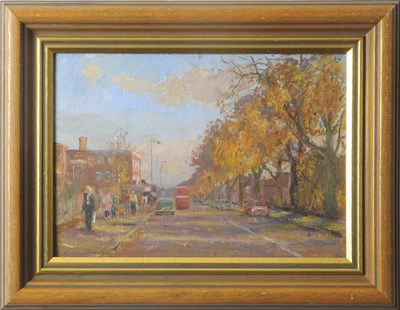 Lot 616 - Geoffrey Burrows (1934-2023), "Autumn Sunshine,...