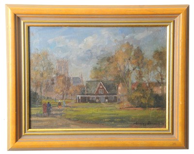 Lot 616 - Geoffrey Burrows (1934-2023), "Autumn Sunshine,...