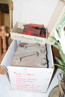 Lot 690 - Mixed Lot: Vintage fuel cans Shell and Pratts...