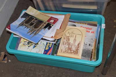 Lot 692 - One box of books and pamphlets to include...