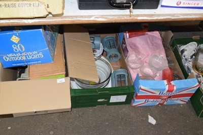 Lot 705 - Three boxes of various kitchen wares