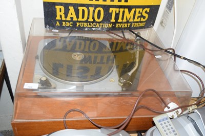 Lot 709 - A vintage Thorens record player
