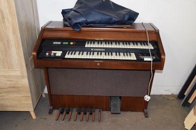 Lot 727 - A vintage Hammond electric organ