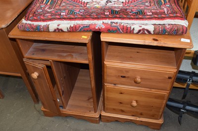 Lot 777 - Two pine bedside cabinets