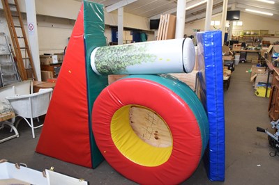 Lot 780 - Four large foam fittings from a children's...