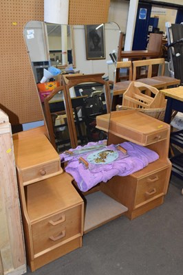Lot 783 - A vintage G-Plan light oak dressing chest