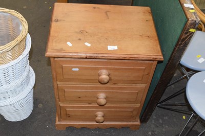 Lot 796 - Pine bedside cabinet