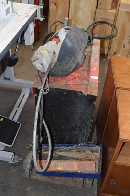Lot 843 - A vintage welder with accessories