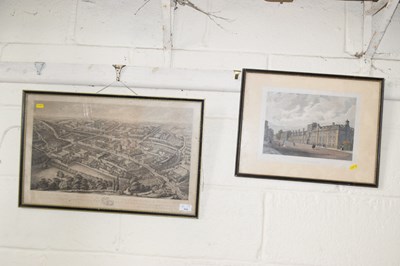 Lot 849 - A monochrome print University and City of...