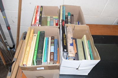 Lot 858 - Four boxes of books of railway interest