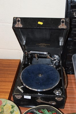 Lot 878 - Vintage Columbia portable gramophone