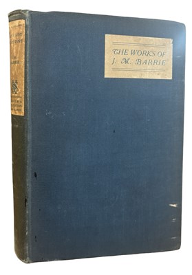 Lot 316 - J. M. BARRIE. SIGNED AND INSCRIBED BY THE...
