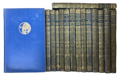 Lot 816 - RUDYARD KIPLING. A set of 22 uniformed volumes,...