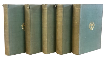 Lot 393 - JANE AUSTEN. 1932-34. Five Volume Set. Oxford...