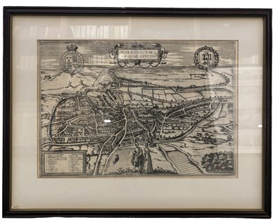 Lot 1051 - Braun (Georg) & Hogenberg (Frans) 'NORDOVICUM, ANGLIAE CIVITAS'