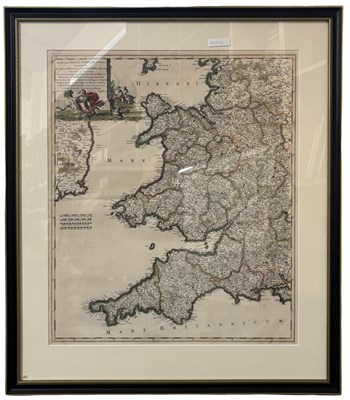 Lot 1061 - De Wit (F): South West England and Wales c.1690