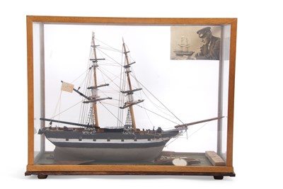 Lot 463 - Shipping Interest - A scratch built model of...