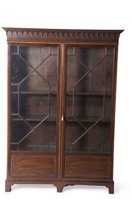 Lot 478 - An early 19th Century mahogany and cross...